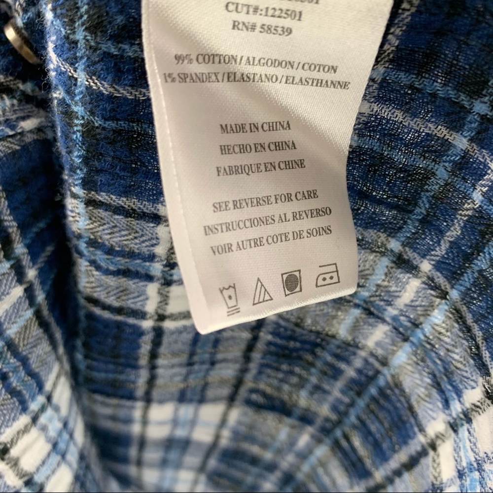 Kut from the Kloth Flannel Button Down Shirt - Picture 7 of 7